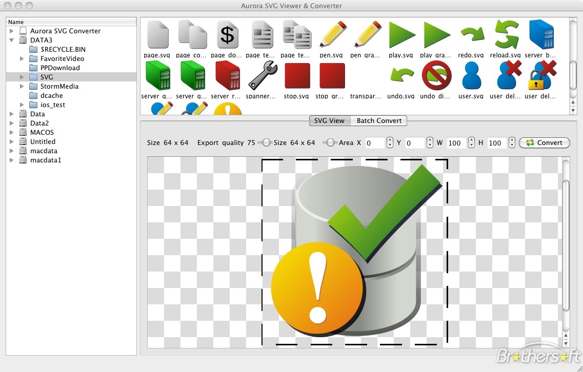 图片格式转软件Aurora SVG Viewer & Converter