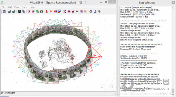 三维重建工具VisualSFM(5)