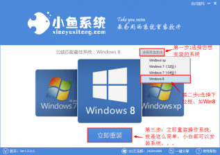 小鱼一键重装系统win7旗舰版图文教程