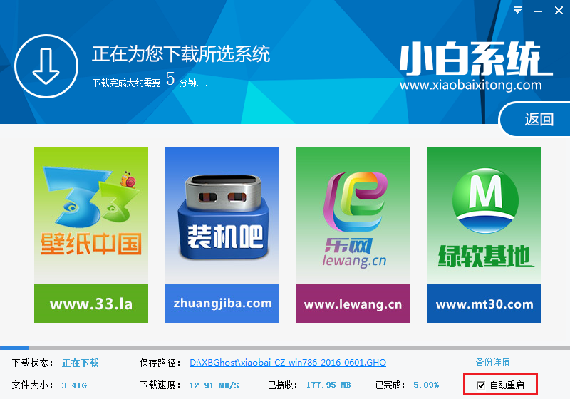 小白一键重装系统软件V4.2.5(5)