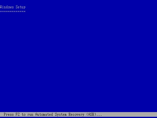 重装xp系统后蓝屏怎么办
