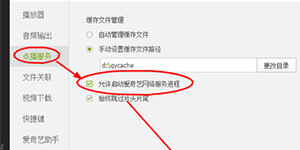 爱奇艺PPS影音启动网络服务进程的方法教程