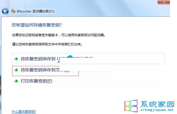 如何存储恢复密钥