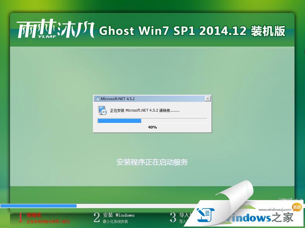 雨林木风WIN7旗舰纯净版最新系统(1)