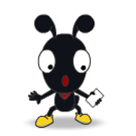 蚂蚁大黑表情包绿色版