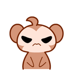 黑眼猴学霸日常QQ表情包