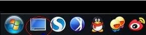 为win7电脑的下方任务栏添加“显示桌面”图标