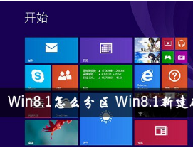 u盘装机大师u盘装系统win8.1新建磁盘分区操作方法