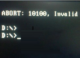 大白菜u盘装win7系统时提示错误10100的解决办法