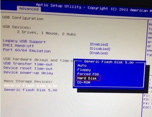映泰主板bios设置u启动u盘启动图文教程