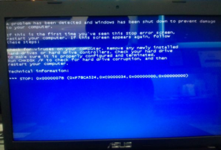 晨枫u盘装系统时蓝屏怎么办