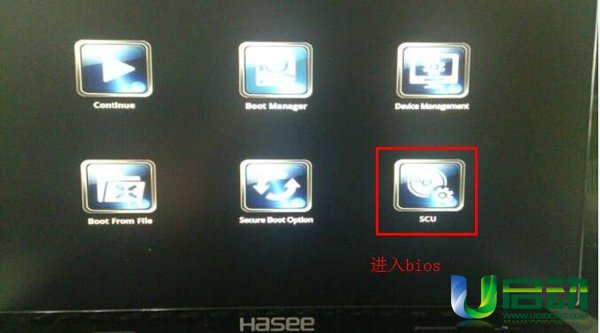 神舟战神bios无法识别u盘