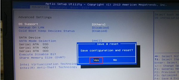 机械革命bios设置硬盘模式为ahci(1)