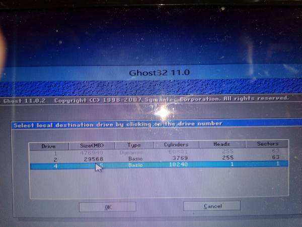 不能选择系统分区