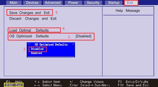 联想C4005一体机BIOS设置u盘启动