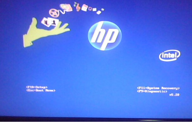 惠普台式机设置u盘启动