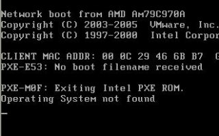 u当家u盘装系统出现operating system not found怎么处理