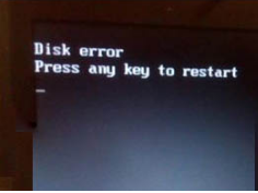 press any key to restart