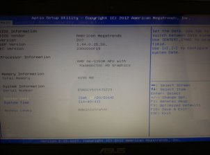 u盘装机大师u盘装系统出现aptio setup utility界面怎么办