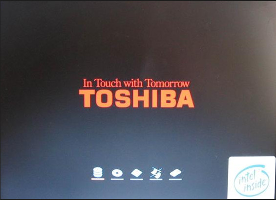 东芝L750笔记本设置u盘启动