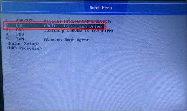 东芝L750笔记本设置u盘启动(1)