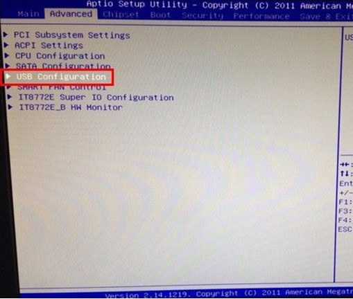 映泰主板bios设置u盘启动
