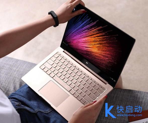 小米Air笔记本u盘装win7系统