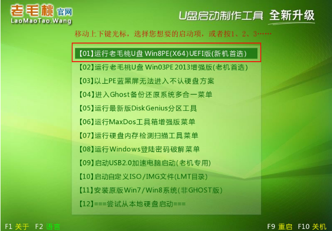 老毛桃u盘启动盘制作工具下载v2.0