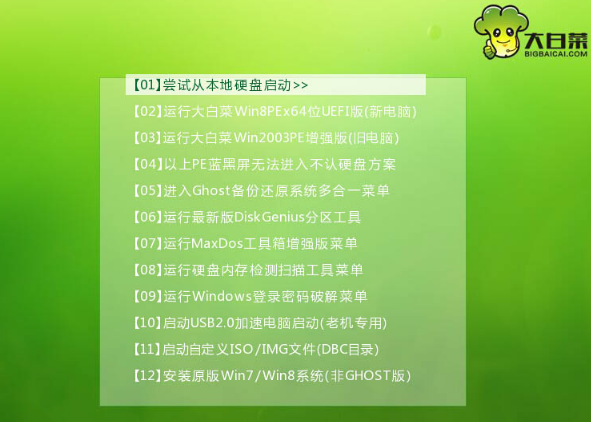 大白菜u盘启动盘制作软件v2.0.9