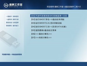 【U盘装系统】晨枫u盘启动盘制作工具v8.53官方绿色版