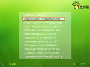 大白菜u盘装ghost win8系统操作方法