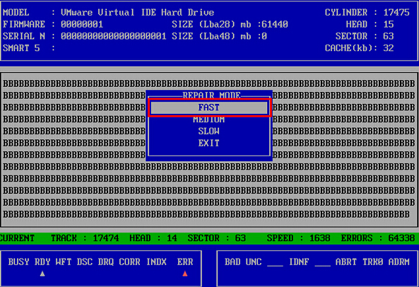 修复硬盘坏道(9)