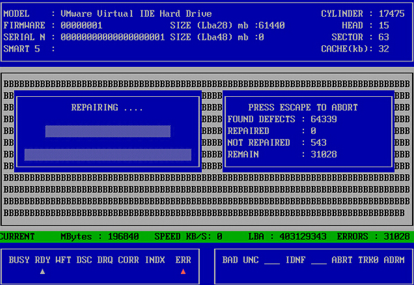 修复硬盘坏道(10)
