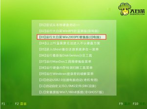 大白菜u盘PE系统显示器测试工具使用方法