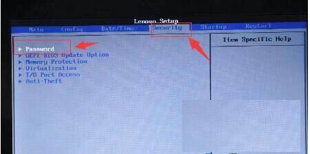清除bios超级管理员密码