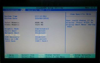 宏基E1-471G笔记本设置雨林木风u盘启动操作方法