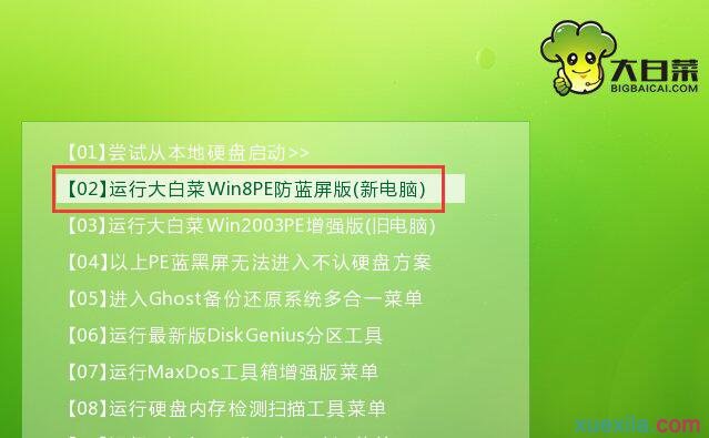 大白菜u盘装win10系统(2)