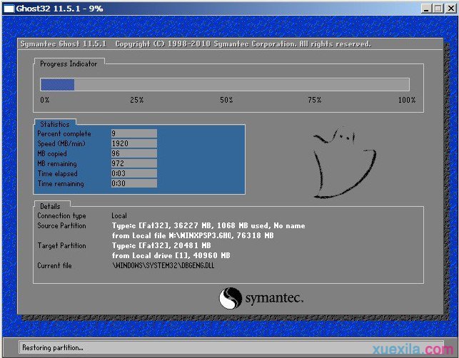 老毛桃u盘装ghost XP系统(6)