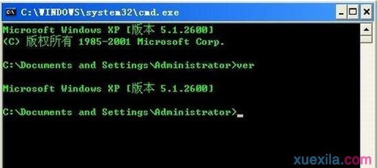 WinXP进入DOS界面