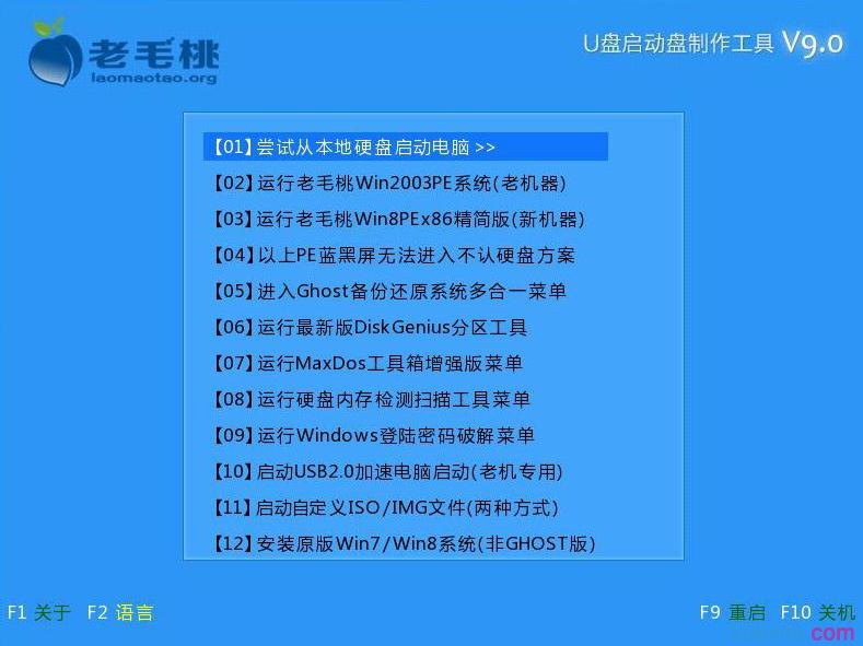双敏主板设置老毛桃u盘启动(2)