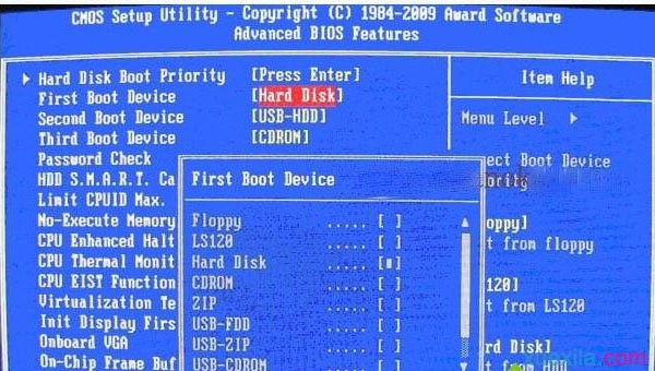 BIOS设置u教授u盘启动(7)