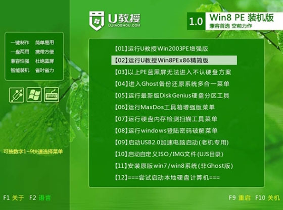 Acer台式机用u教授u盘装系统(2)